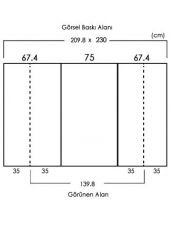 Örümcek Stand Düz 3X1